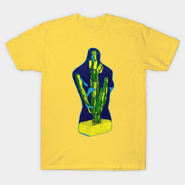 Mannequin Terrarium T-Shirt by RaLiz